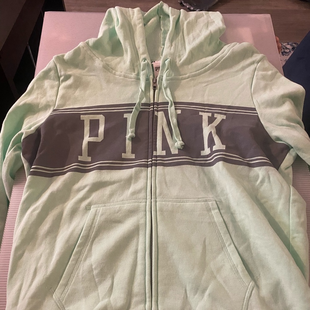 VS Pink Zip Hoodie